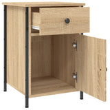 Bedside Cabinets 2 pcs Sonoma Oak 40x42x60 cm Engineered Wood - Close-Up Angle