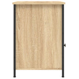 Bedside Cabinets 2 pcs Sonoma Oak 40x42x60 cm Engineered Wood - Low Angle
