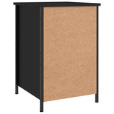 Bedside Cabinets 2 pcs Black 40x42x60 cm Engineered Wood - Extra Image