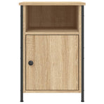 Bedside Cabinet Sonoma Oak 40x42x60 cm Engineered Wood