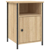Bedside Cabinets 2 pcs Sonoma Oak 40x42x60 cm Engineered Wood - 45-Degree Angle