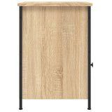 Bedside Cabinets 2 pcs Sonoma Oak 40x42x60 cm Engineered Wood - Low Angle