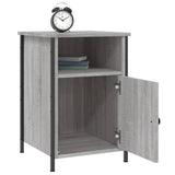 Bedside Cabinet Grey Sonoma 40x42x60 cm Engineered Wood - Top-Down View
