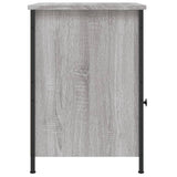 Bedside Cabinet Grey Sonoma 40x42x60 cm Engineered Wood - Close-Up Angle