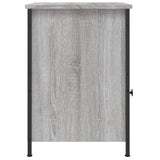 Bedside Cabinets 2 pcs Grey Sonoma 40x42x60 cm Engineered Wood - Low Angle