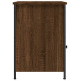 Bedside Cabinets 2 pcs Brown Oak 40x42x60 cm Engineered Wood - Low Angle