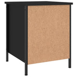 Bedside Cabinets 2 pcs Black 40x42x50 cm Engineered Wood - Extra Image