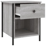 Bedside Cabinets 2 pcs Grey Sonoma 40x42x50 cm Engineered Wood