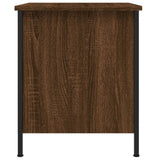 Bedside Cabinets 2 pcs Brown Oak 40x42x50 cm Engineered Wood - Low Angle