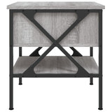 Bedside Tables 2 pcs Grey Sonoma 40x42x45 cm Engineered Wood - Low Angle