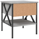 Bedside Tables 2 pcs Grey Sonoma 40x42x45 cm Engineered Wood - Extra Image
