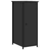 Bedside Cabinets 2 pcs Black 32x42x80 cm Engineered Wood - 45-Degree Angle