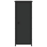 Bedside Cabinets 2 pcs Black 32x42x80 cm Engineered Wood