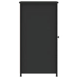 Bedside Cabinets 2 pcs Black 32x42x80 cm Engineered Wood