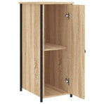 Bedside Cabinet Sonoma Oak 32x42x80 cm Engineered Wood