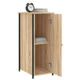 Bedside Cabinets 2 pcs Sonoma Oak 32x42x80 cm Engineered Wood - Top-Down View