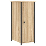Bedside Cabinets 2 pcs Sonoma Oak 32x42x80 cm Engineered Wood - 45-Degree Angle