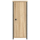 Bedside Cabinets 2 pcs Sonoma Oak 32x42x80 cm Engineered Wood - Rear View