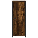 Bedside Cabinet Smoked Oak 32x42x80 cm Engineered Wood - 45-Degree Angle