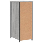 Bedside Cabinet Grey Sonoma 32x42x80 cm Engineered Wood