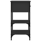 Bedside Cabinets 2 pcs Black 34x36x70 cm Engineered Wood