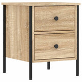 Bedside Cabinet Sonoma Oak 40x42x50 cm Engineered Wood