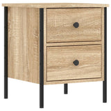 Bedside Cabinets 2 pcs Sonoma Oak 40x42x50 cm Engineered Wood