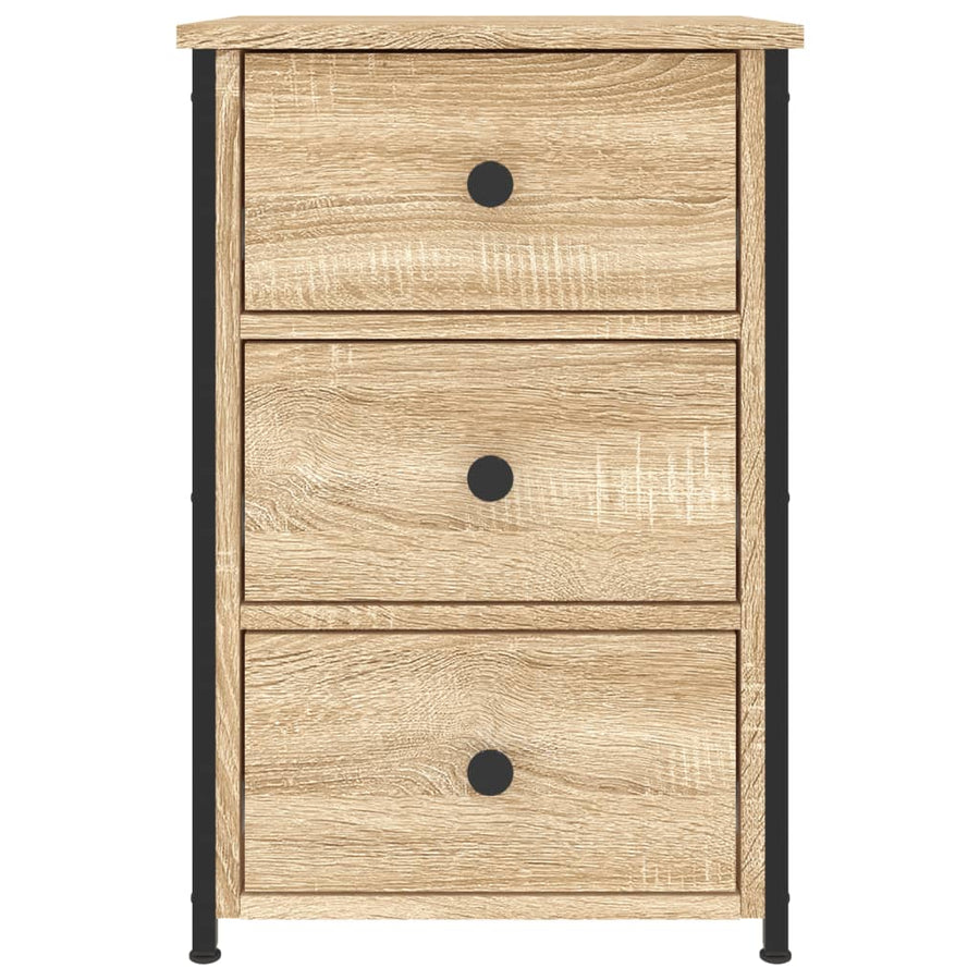 Bedside Cabinet Sonoma Oak 40x36x60 cm Engineered Wood
