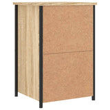 Bedside Cabinets 2 pcs Sonoma Oak 40x36x60 cm Engineered Wood - Extra Image