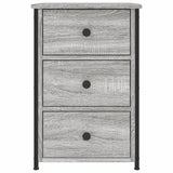 Bedside Cabinet Grey Sonoma 40x36x60 cm Engineered Wood