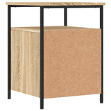 Bedside Cabinet Sonoma Oak 44x45x60 cm Engineered Wood - Low Angle