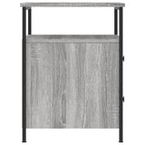 Bedside Cabinet Grey Sonoma 44x45x60 cm Engineered Wood