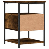 Bedside Cabinets 2 pcs Smoked Oak 40x42x56 cm Engineered Wood - Extra Image