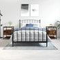 Bedside Cabinets 2 pcs Smoked Oak 40x42x56 cm Engineered Wood