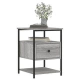 Bedside Cabinets 2 pcs Grey Sonoma 40x42x56 cm Engineered Wood