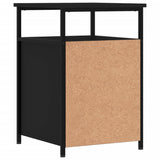 Bedside Cabinets 2 pcs Black 40x42x60 cm Engineered Wood - Extra Image