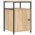 Bedside Cabinet Sonoma Oak 40x42x60 cm Engineered Wood