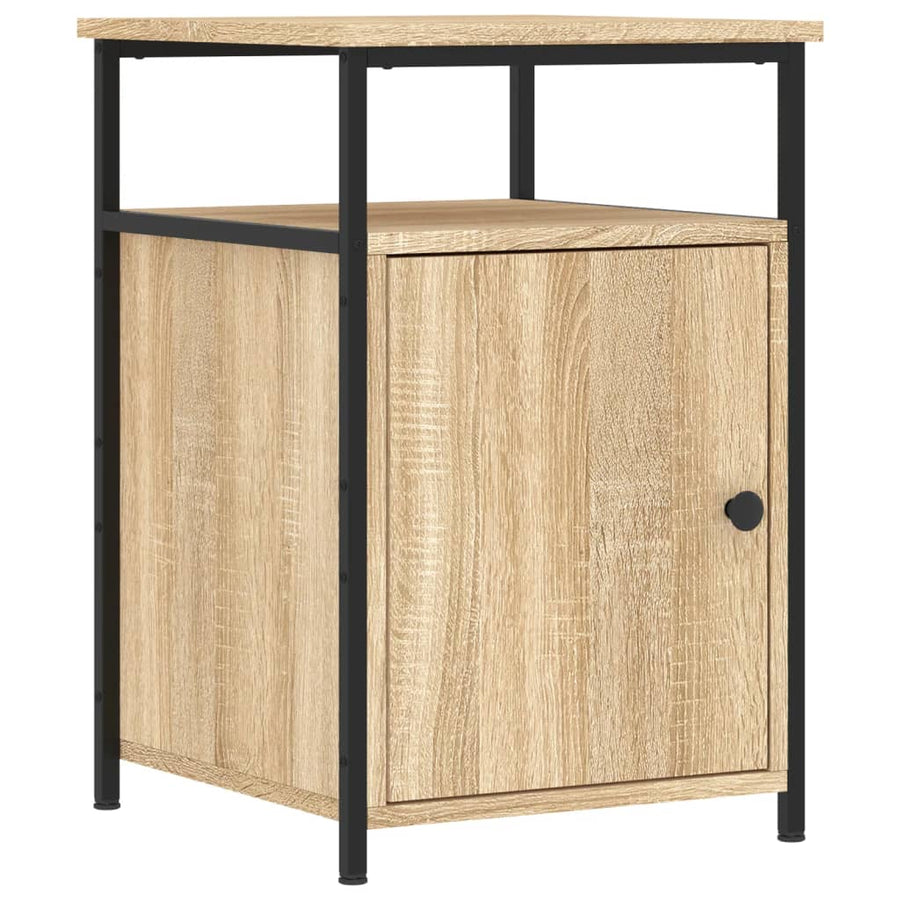 Bedside Cabinet Sonoma Oak 40x42x60 cm Engineered Wood