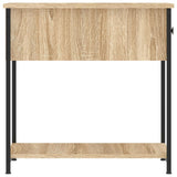 Bedside Cabinet Sonoma Oak 30x60x60 cm Engineered Wood - Close-Up Angle