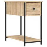 Bedside Cabinets 2 pcs Sonoma Oak 30x60x60 cm Engineered Wood - 45-Degree Angle