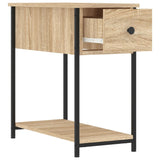 Bedside Cabinets 2 pcs Sonoma Oak 30x60x60 cm Engineered Wood - Close-Up Angle