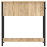 Bedside Cabinets 2 pcs Sonoma Oak 30x60x60 cm Engineered Wood - Low Angle
