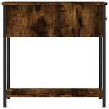 Bedside Cabinets 2 pcs Smoked Oak 30x60x60 cm Engineered Wood