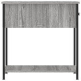 Bedside Cabinet Grey Sonoma 30x60x60 cm Engineered Wood - Close-Up Angle