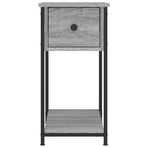 Bedside Cabinets 2 pcs Grey Sonoma 30x60x60 cm Engineered Wood