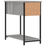 Bedside Cabinets 2 pcs Grey Sonoma 30x60x60 cm Engineered Wood - Extra Image