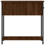 Bedside Cabinet Brown Oak 30x60x60 cm Engineered Wood - Close-Up Angle