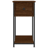 Bedside Cabinets 2 pcs Brown Oak 30x60x60 cm Engineered Wood