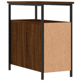 Bedside Cabinets 2 pcs Brown Oak 30x60x60 cm Engineered Wood - Extra Image
