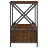 Bedside Tables 2 pcs Brown Oak 50x41x65 cm Engineered Wood